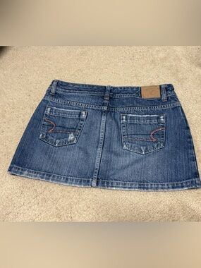 American Eagle Outfitters Blue Denim Mini Skirt